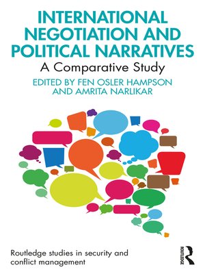 cover image of International Negotiation and Political Narratives